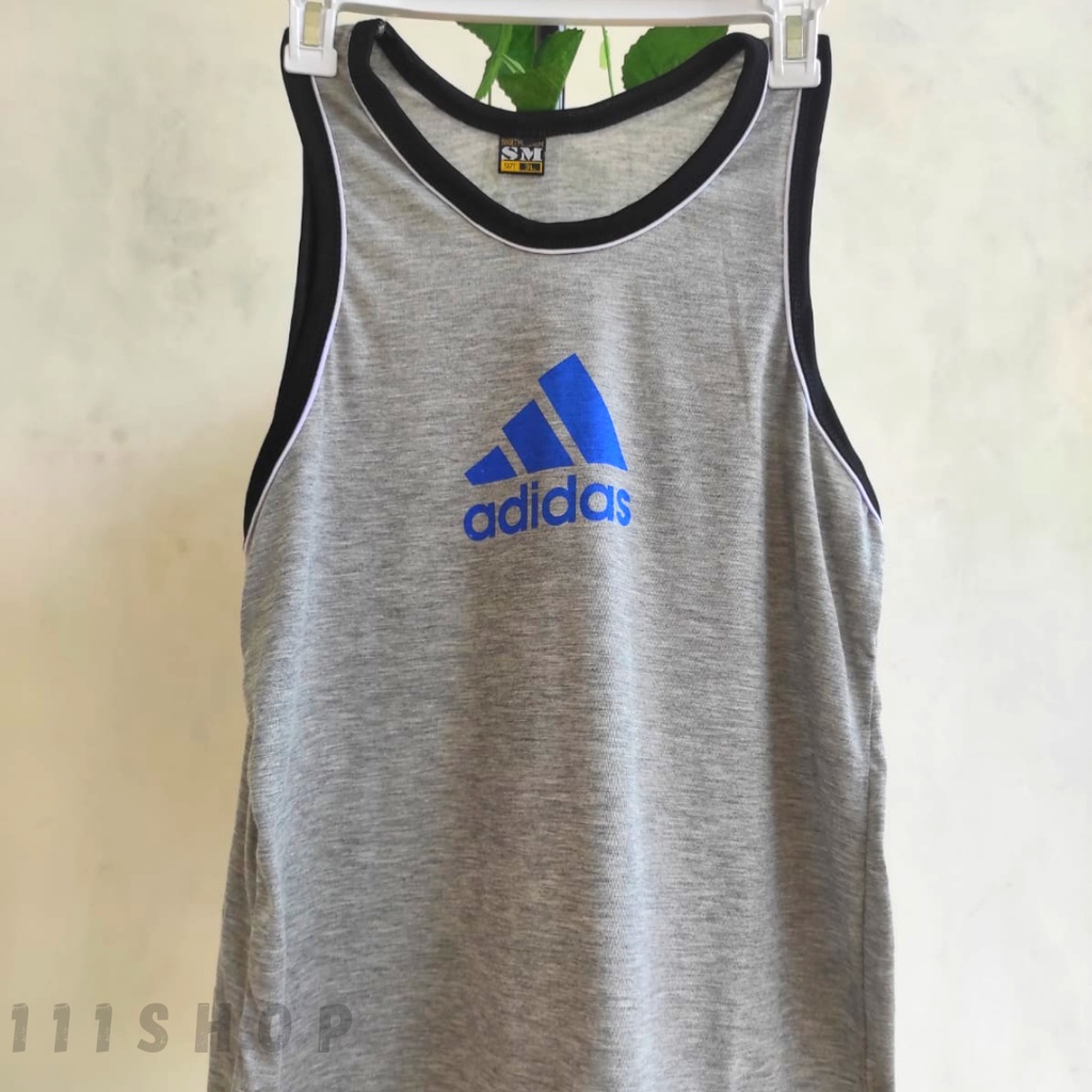 SINGLET PRIA WARNA TANK TOP PRIA KAOS DALAM LAKI ADIDS