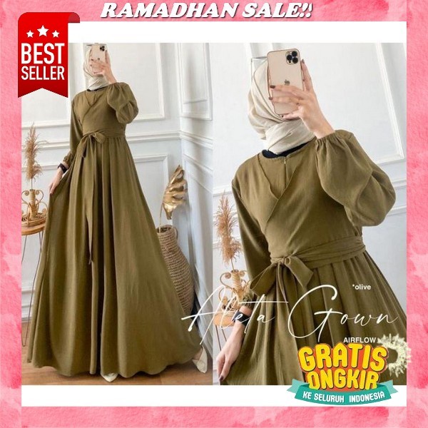 Serenda Store Gamis Lebaran 2023 Model Terbaru Wanita Muslimah Dress Kondangan Mewah Cantik Viral Ke