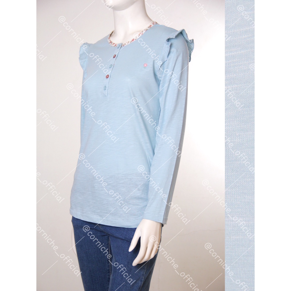 Corniche Wanda Tee Light Blue - TK231558