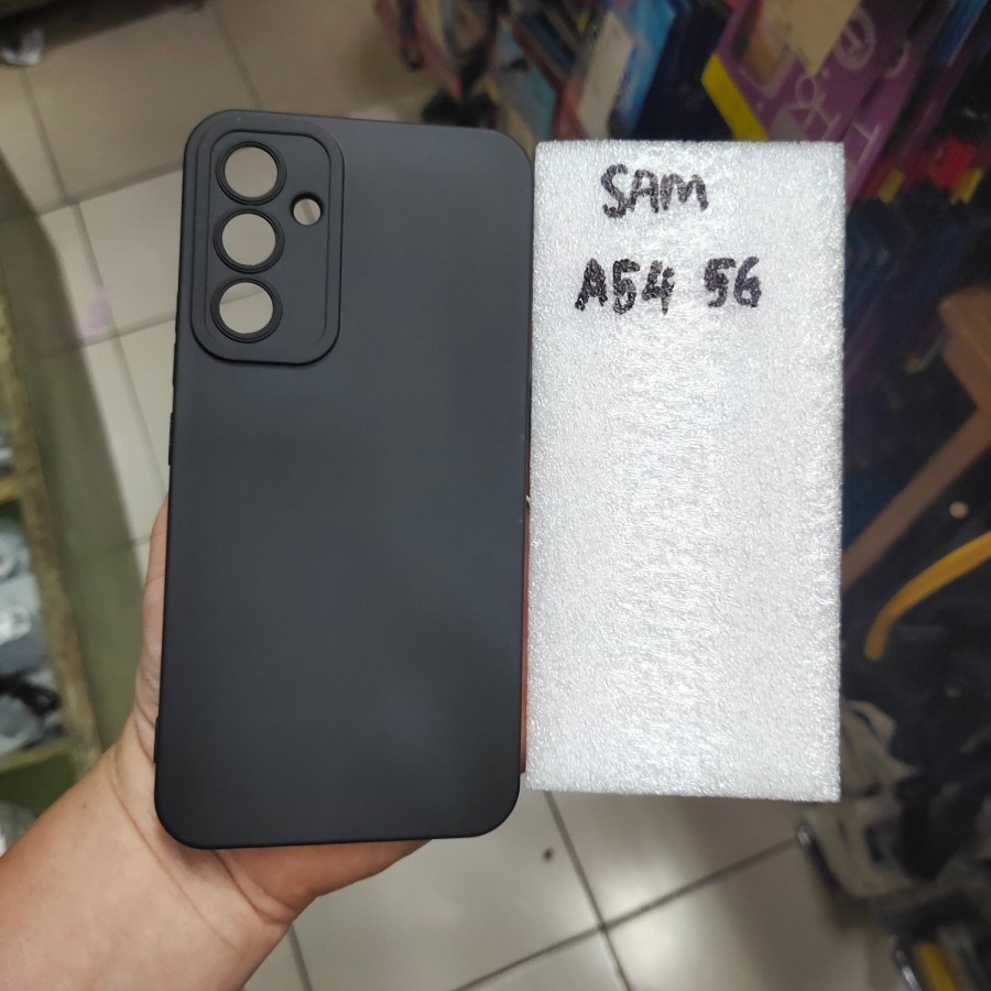 SAMSUNG S20 , A54 5G , A34 5G karet softcase silikon karet hitam mantap