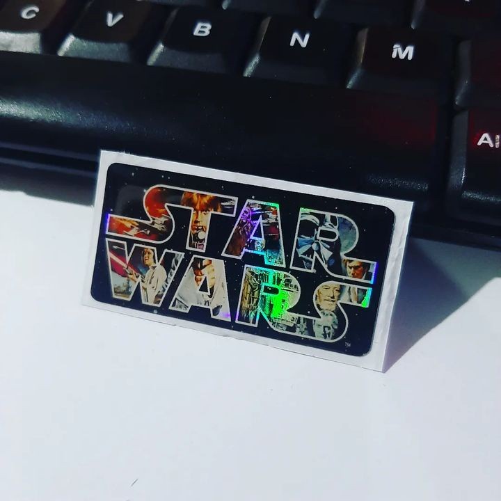 Sticker Resin Timbul STAR WARS 3D Stiker Starwars Kecil