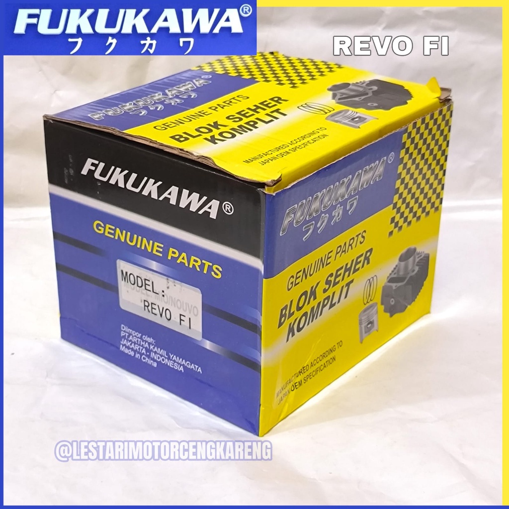 PAKET CYLINDER BLOK SEHER REVO FIT INJEKSI 2014 KEATAS FUKUKAWA