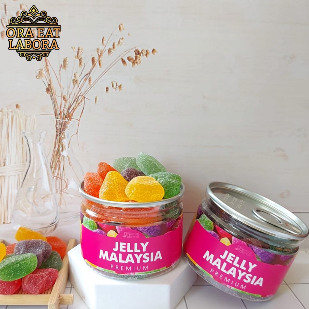 

Can Jelly Malaysia Jelly Rasa Buah Jelly Kenyal Balut Gula Kualitas Premium - Ora Eat Labora