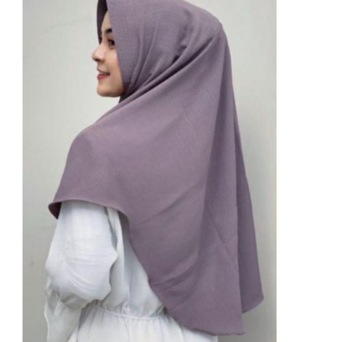 Jilbab Instan Pet Daisy Crinkle Airflow Premium | Hijab Instan Pet