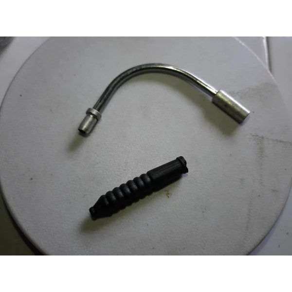V-Brake noodles cable guide bend pipe with plastic boots sleeves set