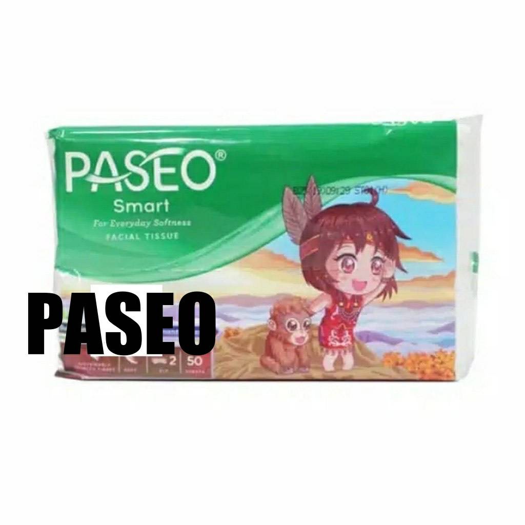 Tissue Paseo Smart Travel 50 Sheets - PASEO TRAVEL PACK