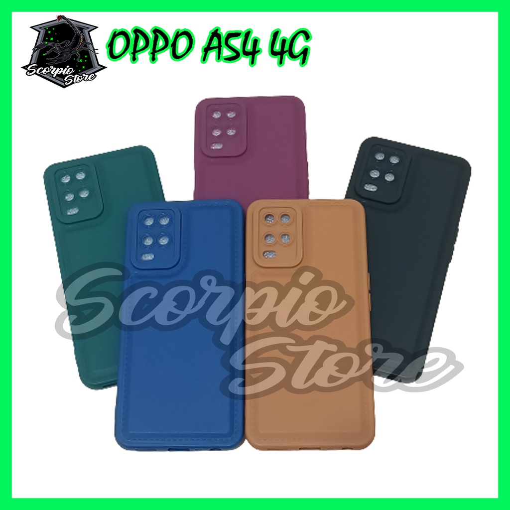 CASE OPPO A54 - LEATHER SQUARE EDGE OPPO A52 A92 A53 A33 A55 A11K A12