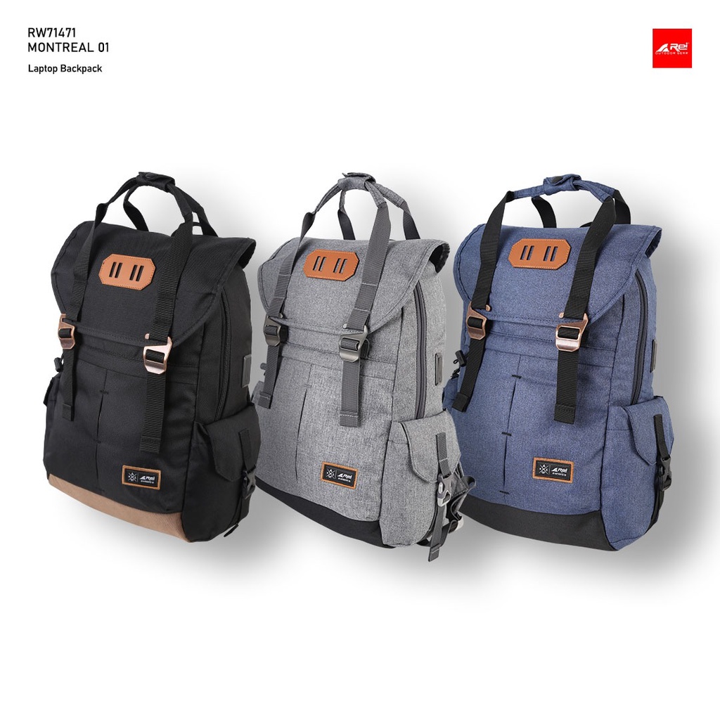 Tas Ransel Pria Montreal 0.1 Arei Outdoorgear