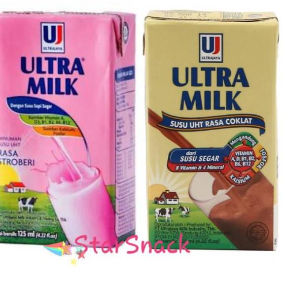 

Star Susu Ultra Milk Varian Coklat | Stroberi 125ml Isi 40 Pcs buruan