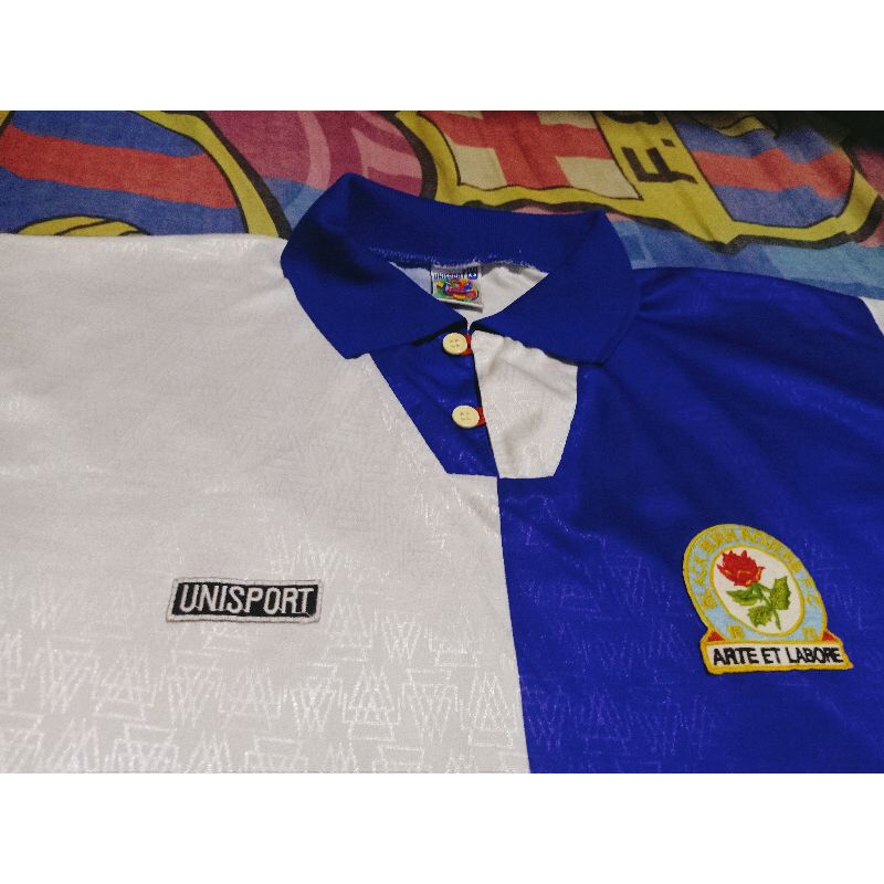 jersey Blackburn rovers merk unisport