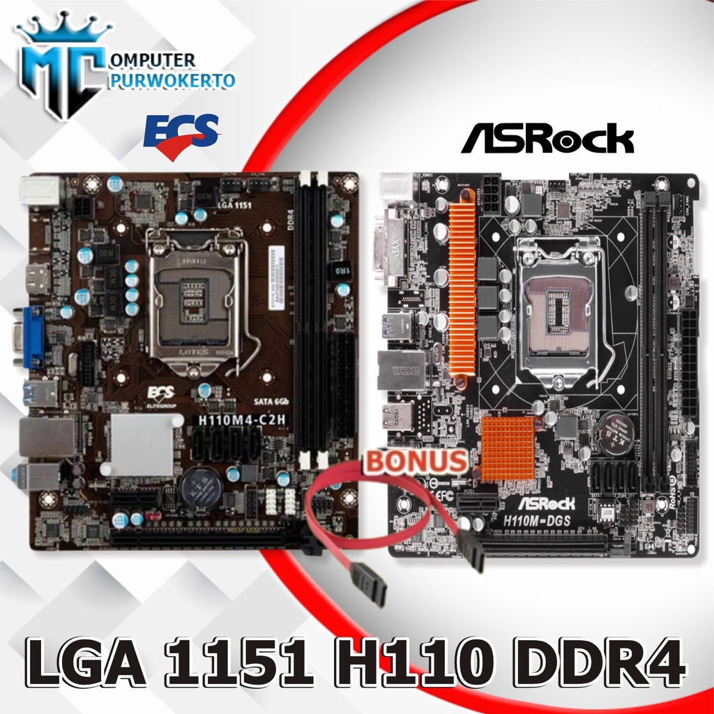 Mainboard Intel Lga 1151 H110 Asrock