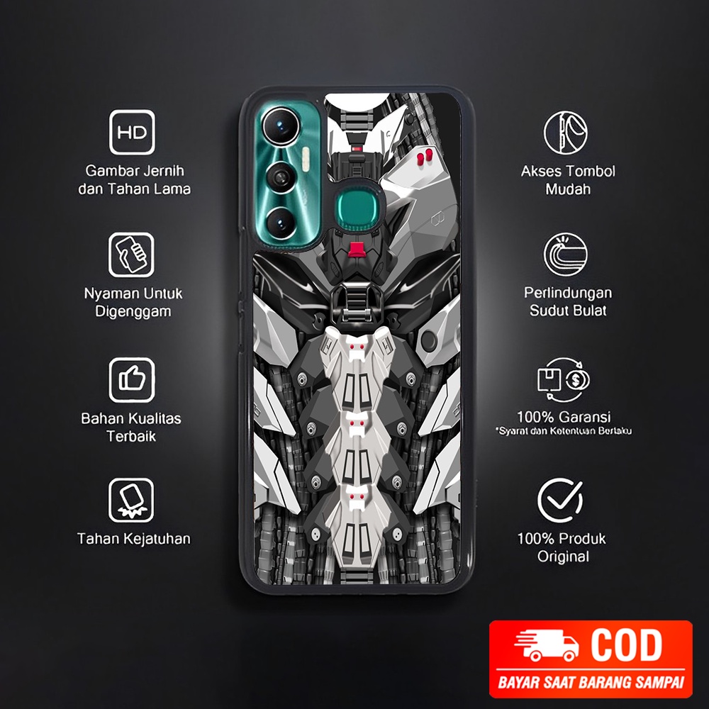 Harcase 2D Glossy Infinix Hot 11 Case Kilau Infinix-Silikon Infinix Hot 11 hot 10 10play 9play smart