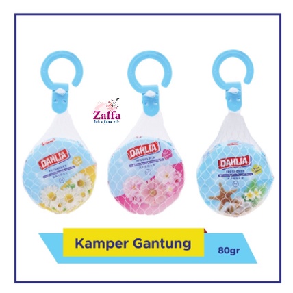 DAHLIA Kamper / Freshener Gantung 80gr