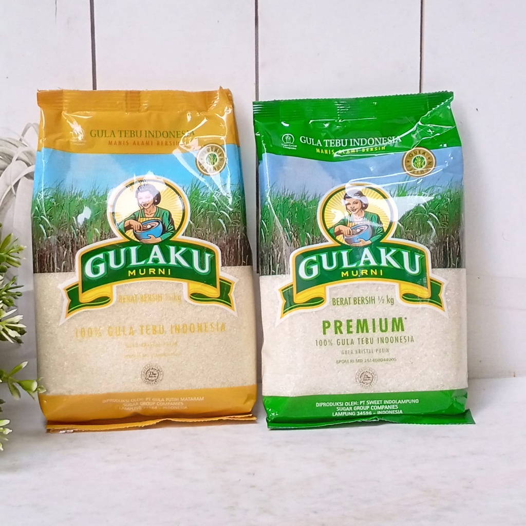 Gulaku Premium Murni 1/2kg (ed Juli 2024)