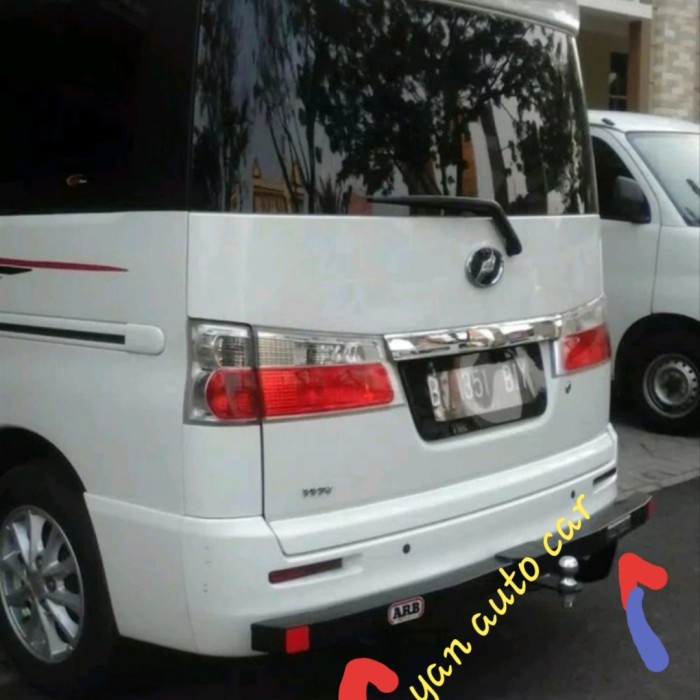 Towing Bar ARB Bemper belakang Luxio full bemper