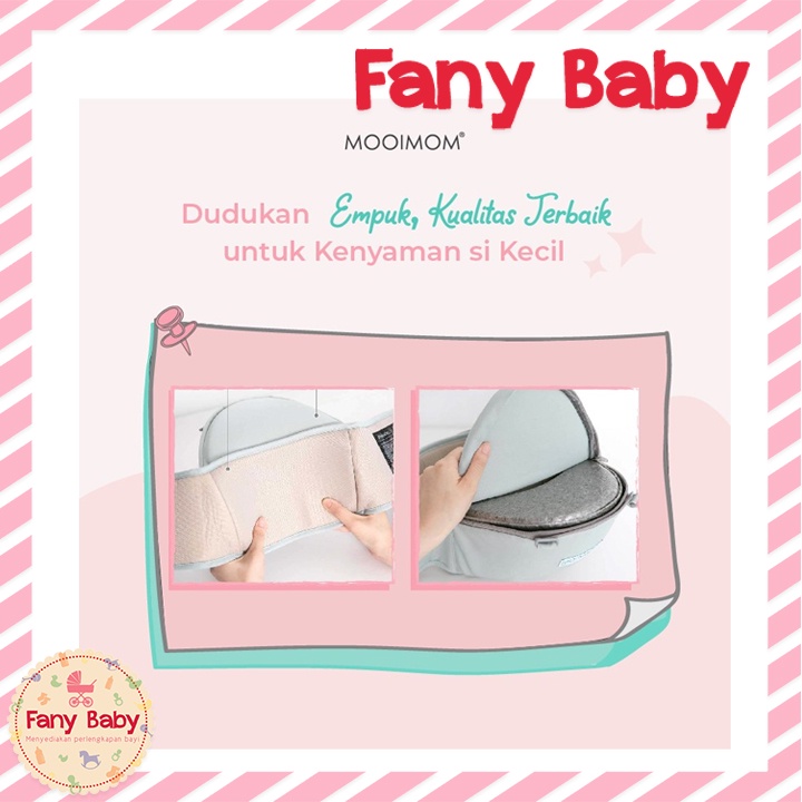 MOOIMOM CASUAL HIPSEAT CARRIER