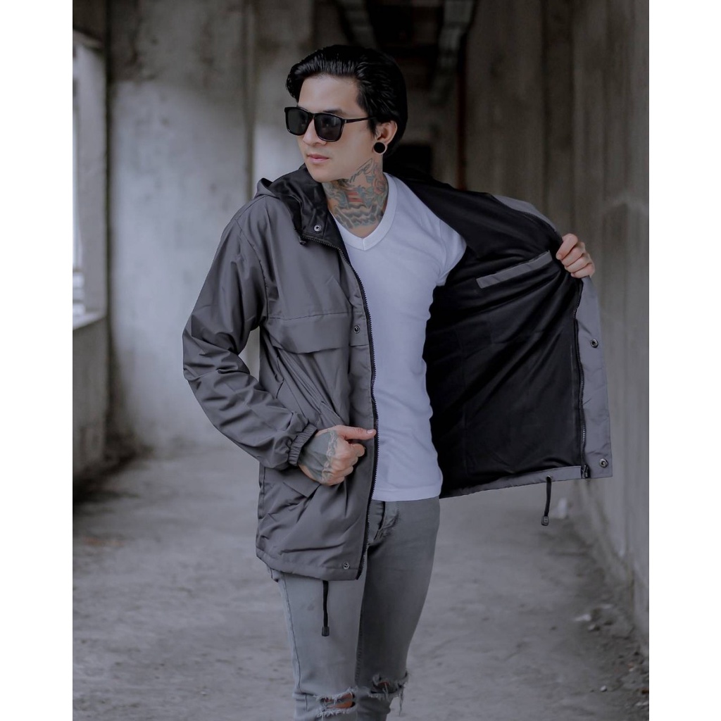 Abu Jaket The Bojiel Jaket Parasut Jaket Outdor Jaket Casual