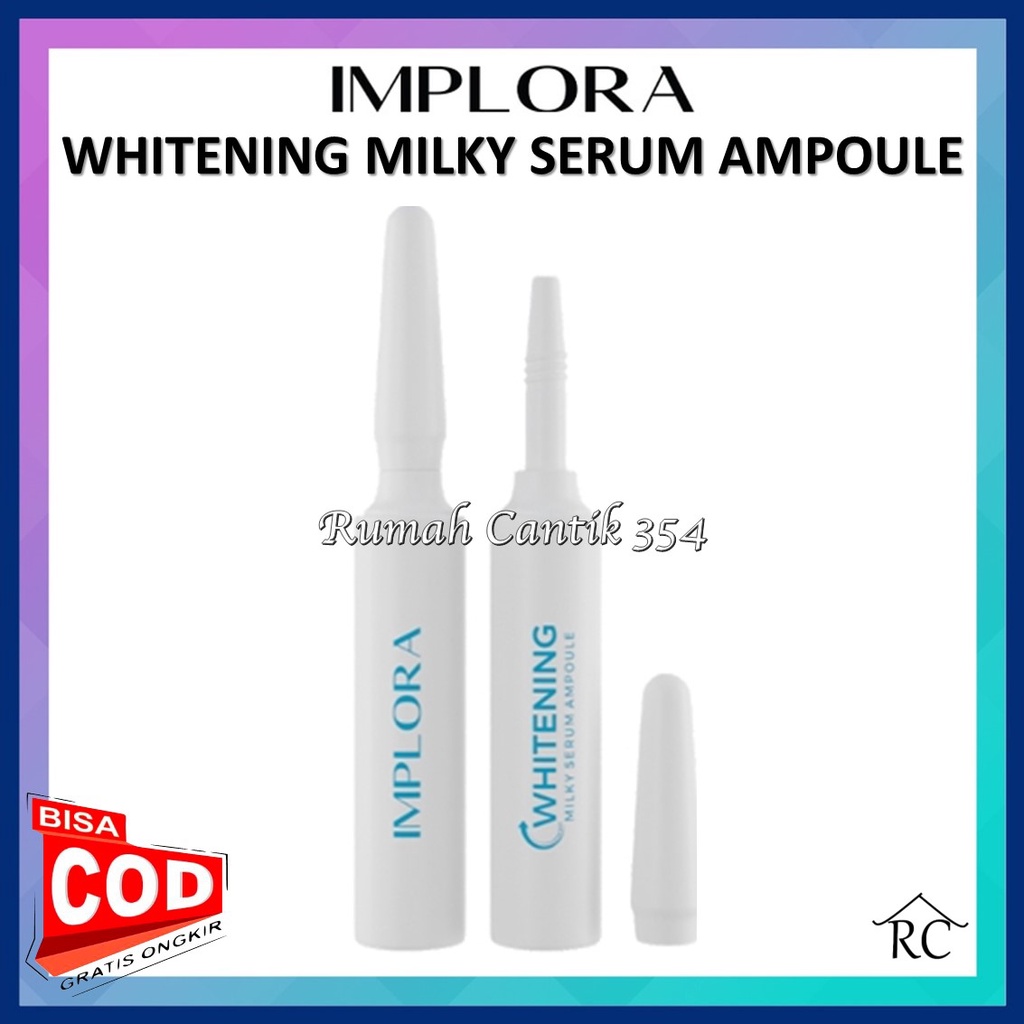 Implora Whitening Milky Serum Ampoule