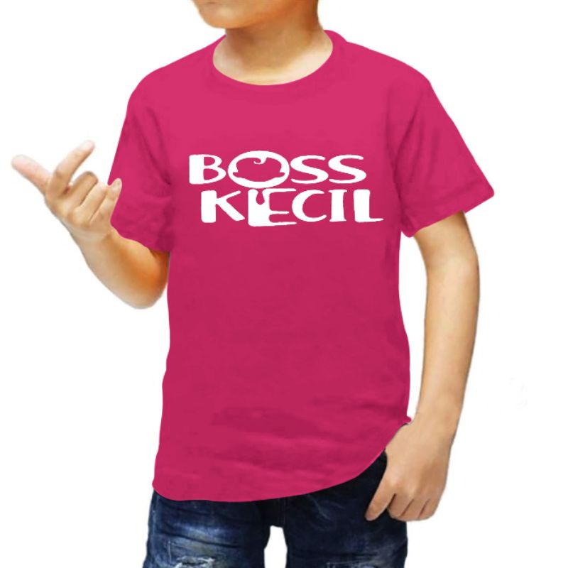 KAOS ANAK LAKI LAKI 1-12 TAHUN BOS KECIL