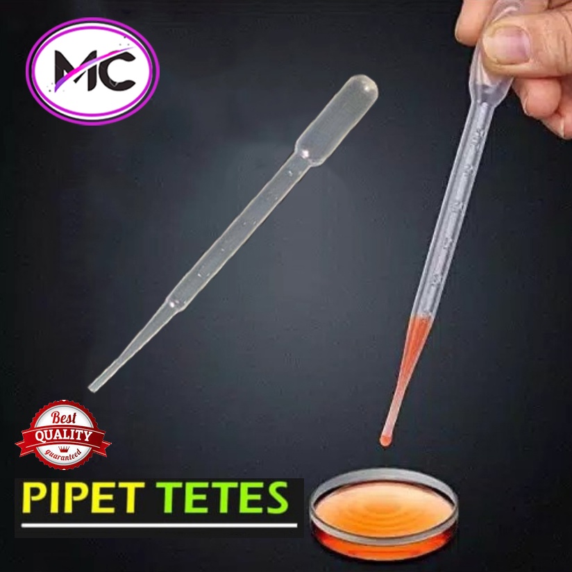 Pipet plastik Takar Kultur Artemia 3ml Juga Untuk Campuran Ukuran Dosis Pelet Ikan Cupang Guppy