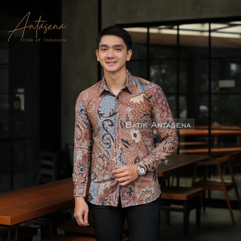 Batik Antasena - Kemeja Batik Pria Slimfit Ayodya