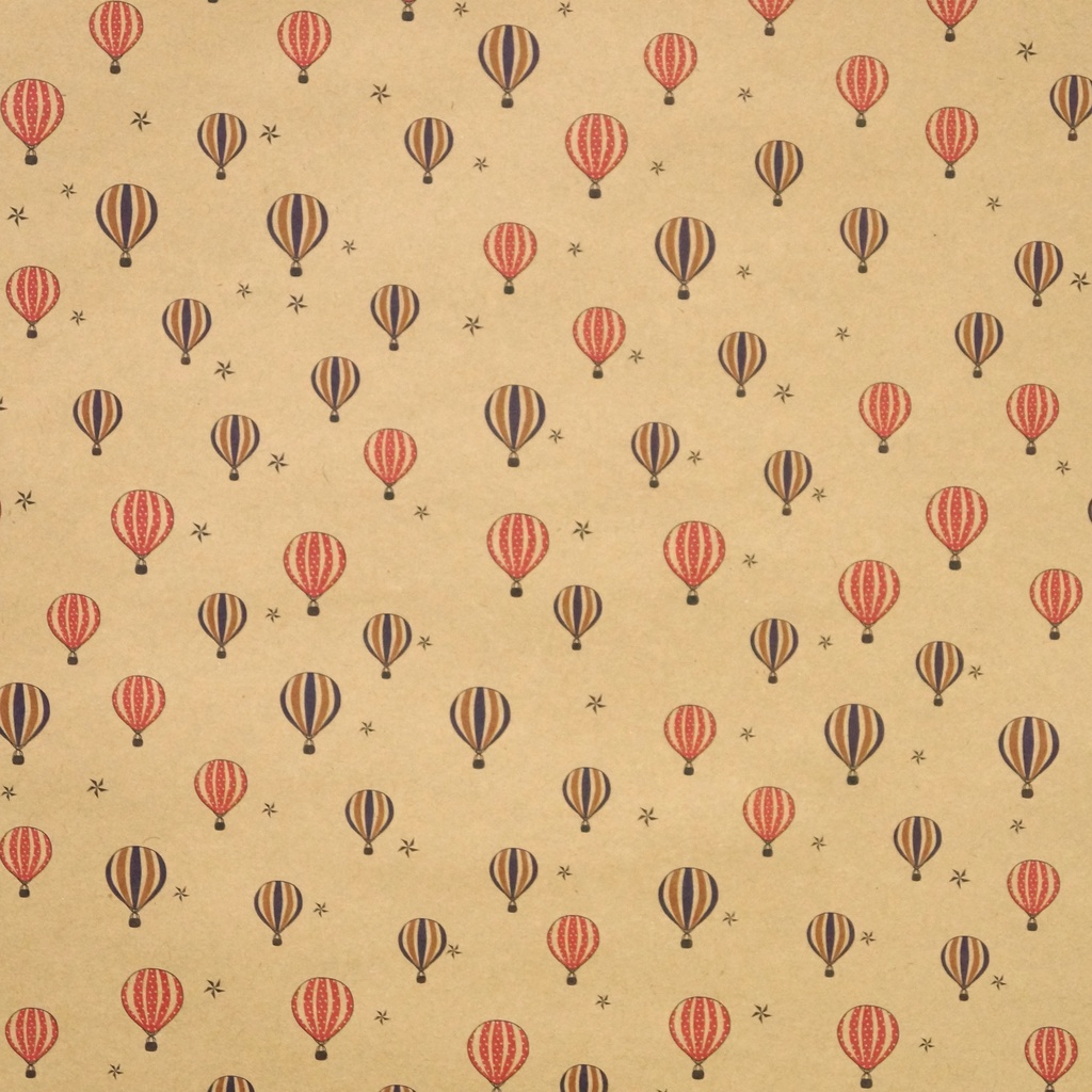 

Craft Wrapping Paper | Hot-Air Balloons (Kertas Kado)