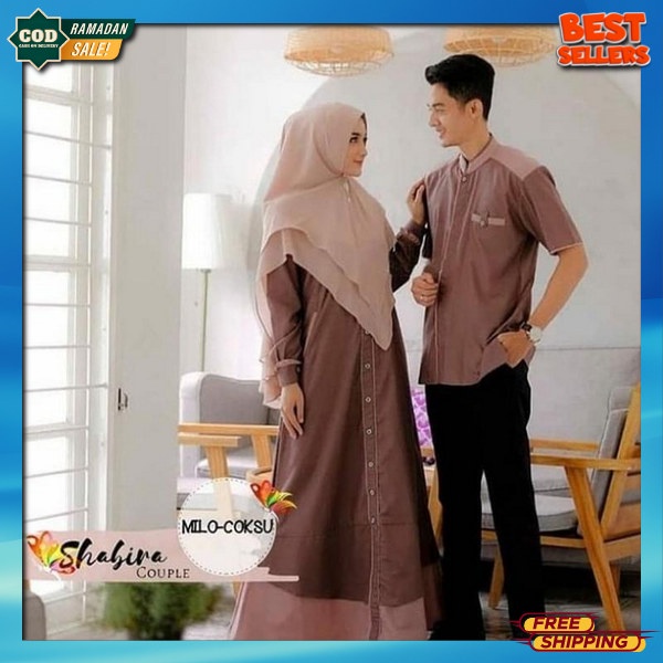 Copel Pasangan Kekinian Pakaian Kopele Keluarga Murah Pasangan Remaja Dewasa Muslim Couple Terbaru 2