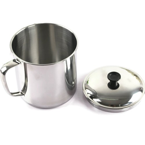 Cup Cangkir Mug Stainless Steel SS Tidak Mudah Penyok M-134 / M-135