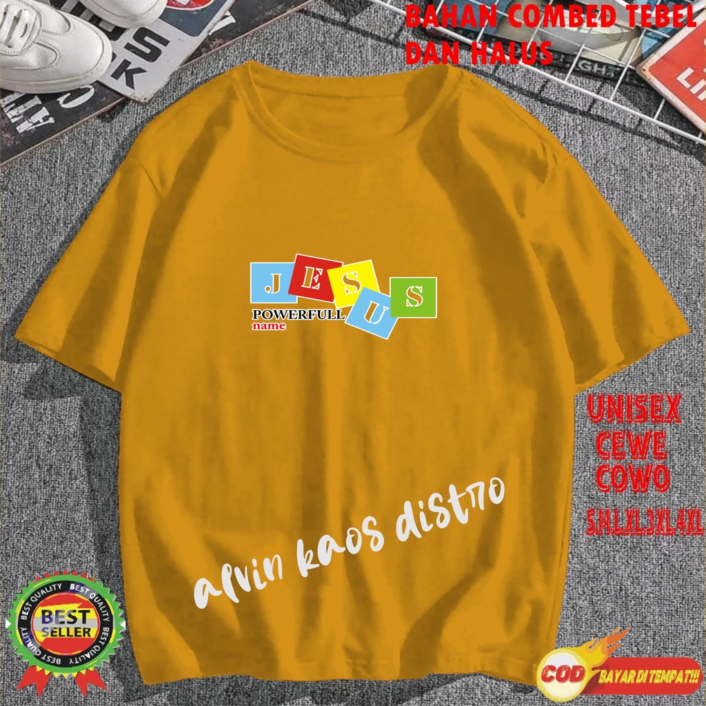 APPS DTF JESUS POWERFULL NAME Kaos Pria Distro Hits 2023 Kaos Murah Kaos Kaos Pria Dan Wanita Kaos Rohani Kristen