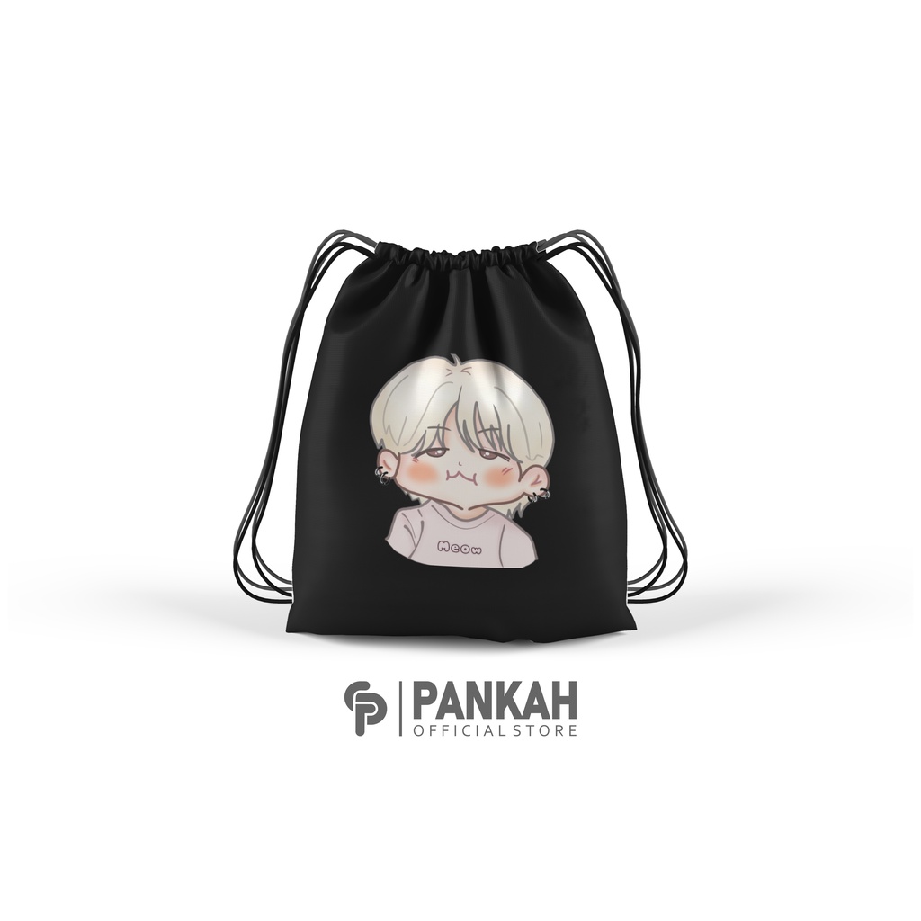 New String Bag Waterproof BTS Suga / Tas Serut