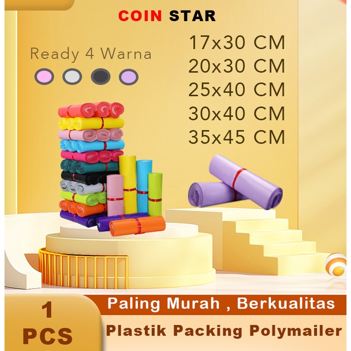 

[PREMIUM] Polymailer Perlembar Plastik Packing Online Shop Kualitas Premium Plastic Poly Mailer pink