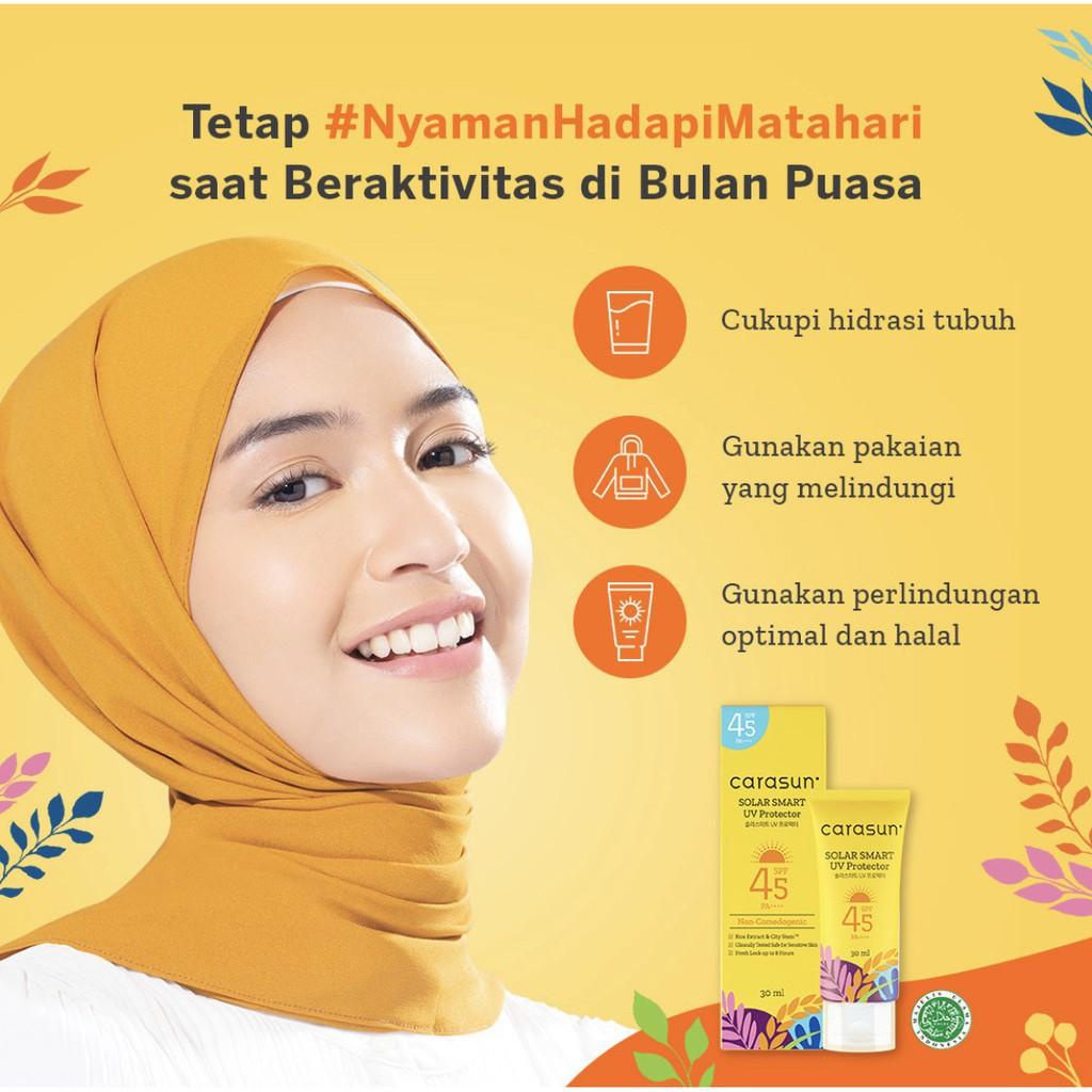 Carasun Solar Smart UV Protector SPF 45 PA ++++ (30ml/70ml)