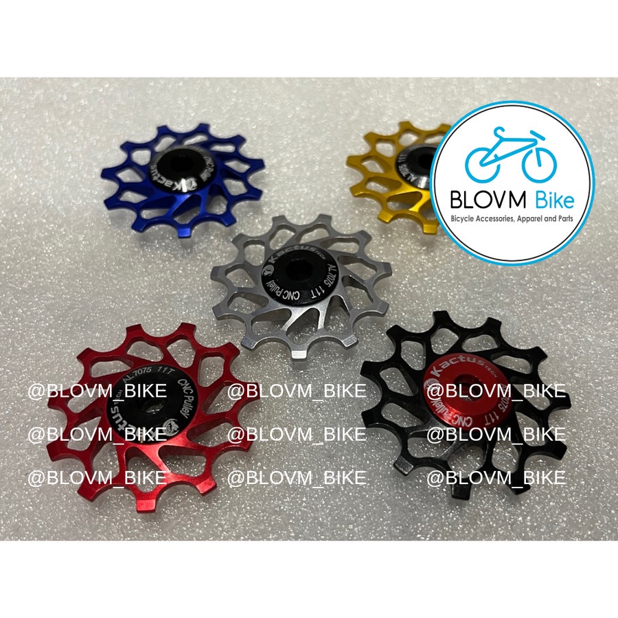 Ceramic Pulley Kactus RD Sepeda Pulley Roadbike Ceramic Bearing Sepeda