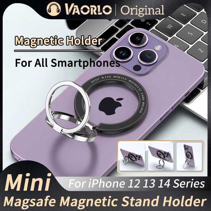 Magnetic KutumyQC Tempat Cincin Hp MagSafe Removable Pegangan Hp Kickstand Phone Stand