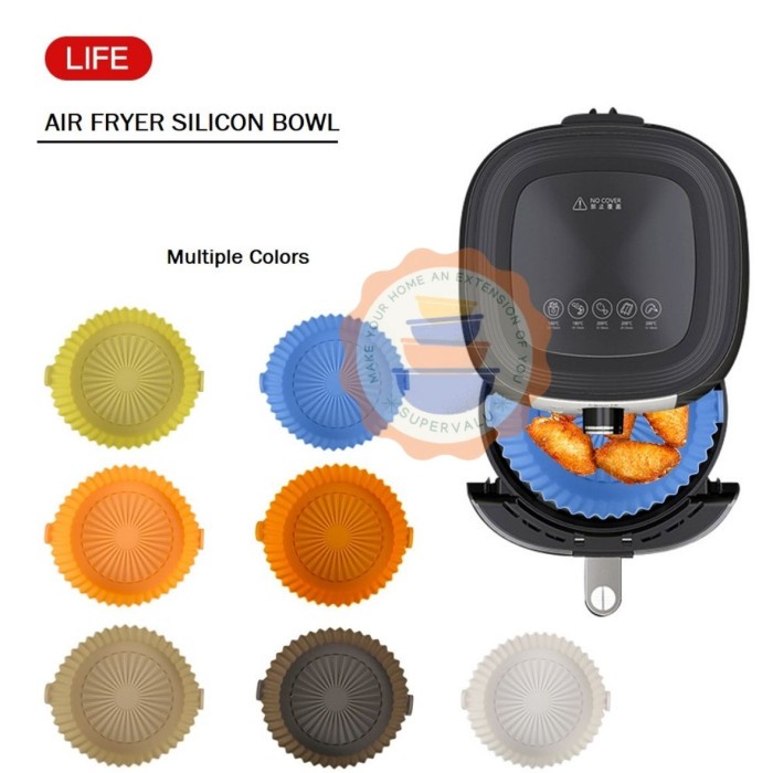 [Fryer] Silicon Air Fryer/ Wajan Air Fryer Phillips/ Mito / Russel Hobbs [Dapur]