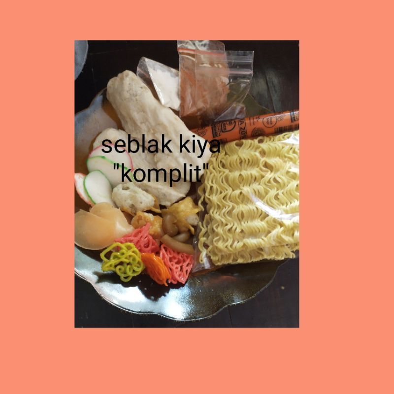 

SEBLAK KOMPLIT/seblak kiya