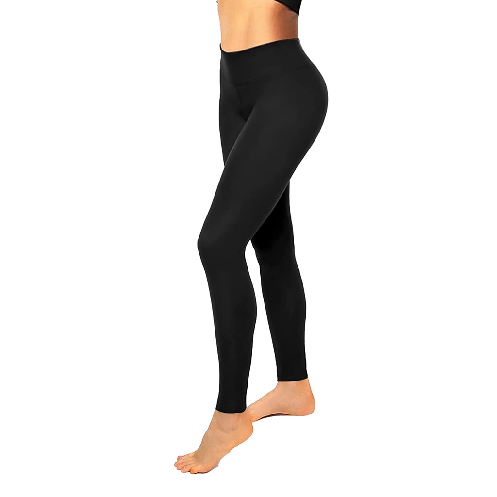 Celana Legging Wanita Polos Yoga Senam Lembut Adem Nyaman Import Stretch 601