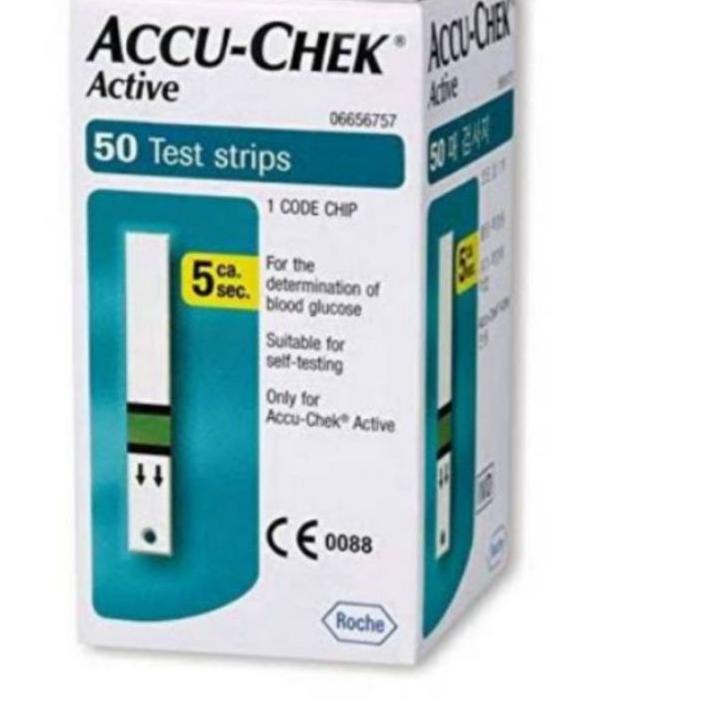 ACCU CHEK ACTIVE STRIP 50 PCS