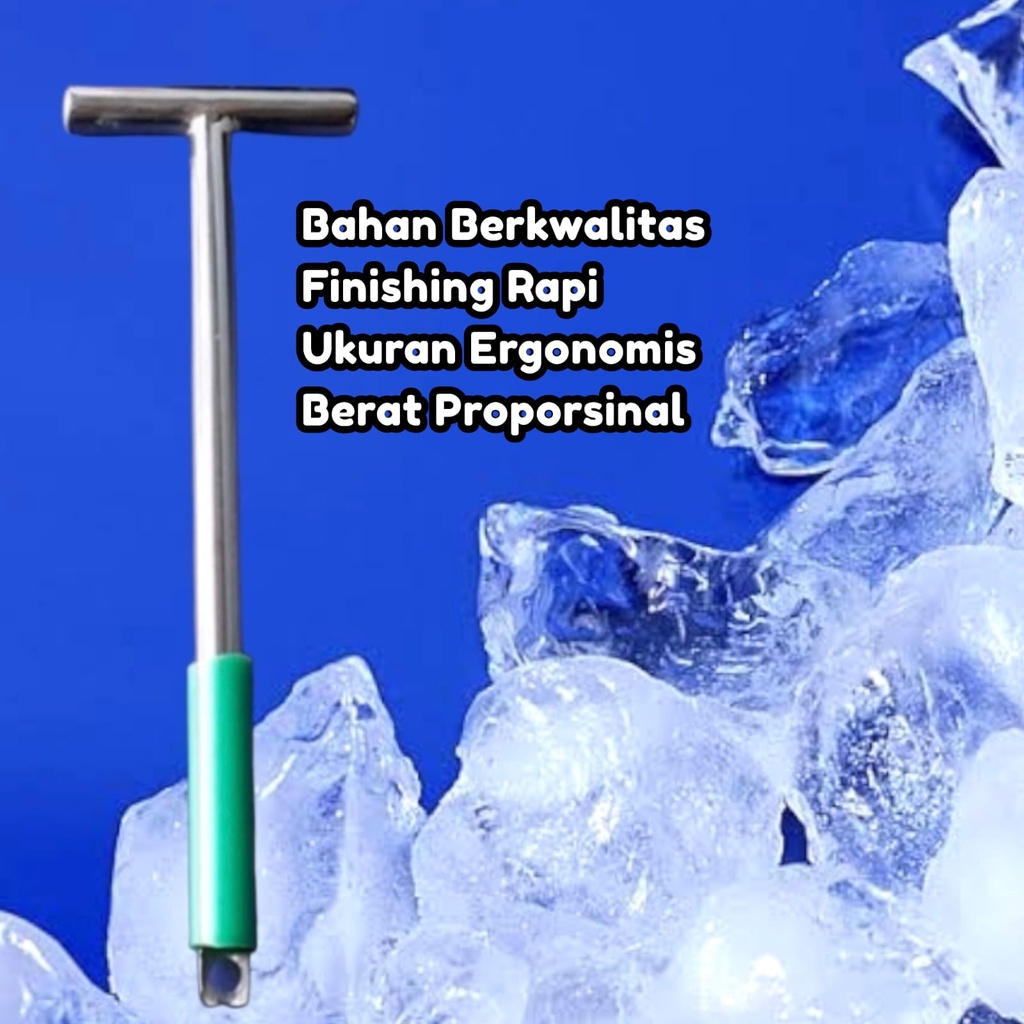 Palu Pemecah Es Batu Full Stainless Stell Food Grade Aman Dijadikan Alat Dapur