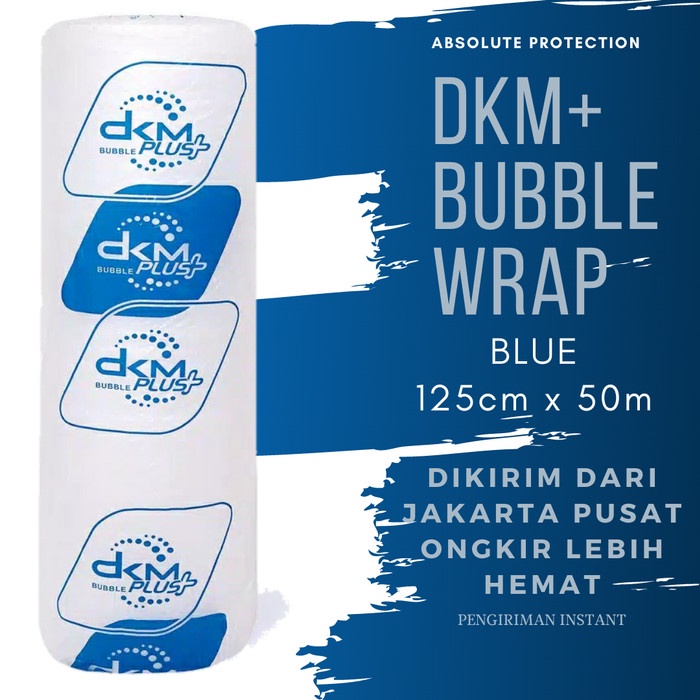 

PLASTIK BUBBLE WRAP DKM+ BLUE 125CM x 50M