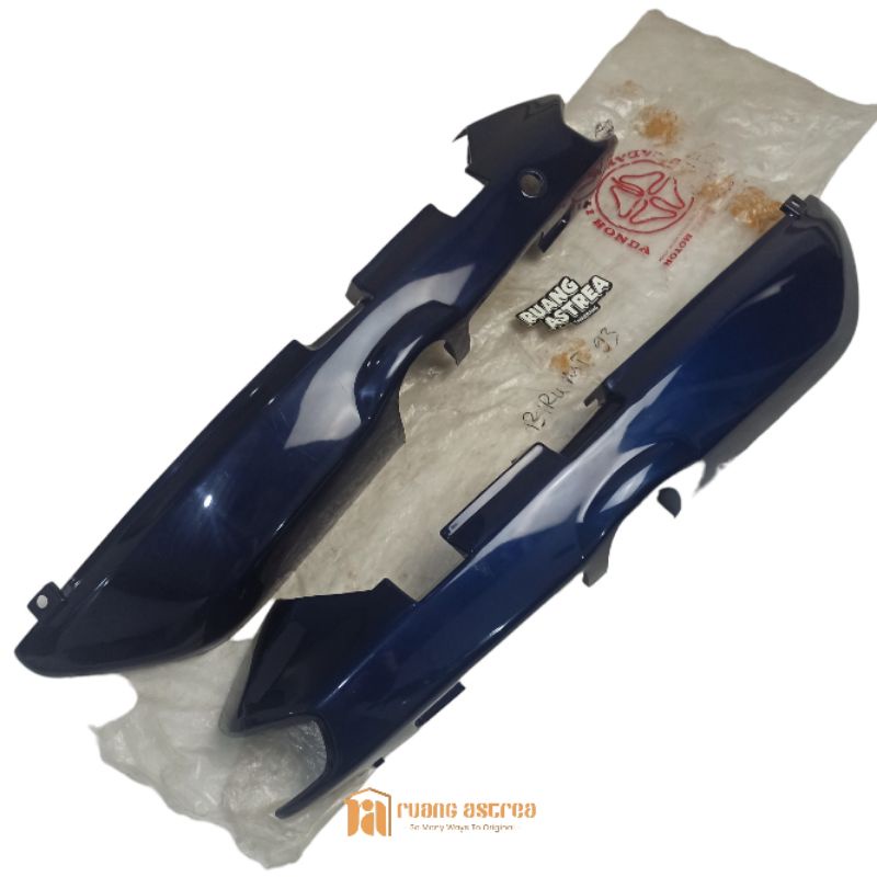 COVER BODY KIRI KANAN ASTREA GRAND BULUS BIRU DARK BLUE ORI ASLI ORIGINAL