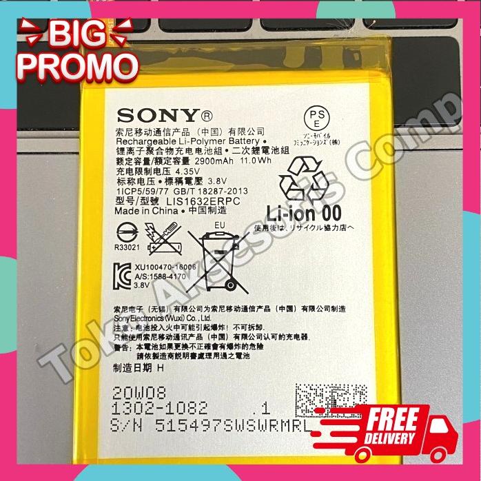 Baterai Sony Xzs Au . Ory Baterai