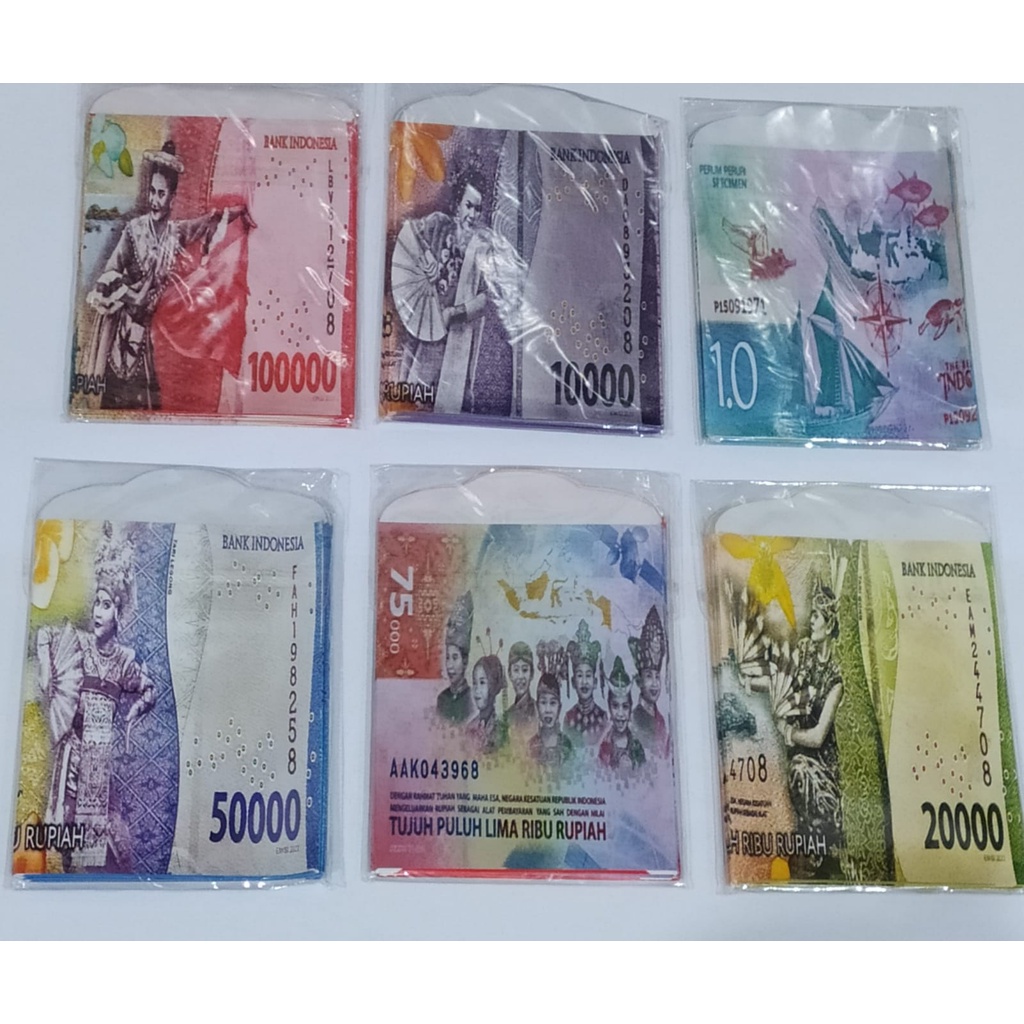 Amplop Lebaran Murah Angpao Lebaran THR lebaran Idul Fitri / Amplop Lebaran Desain Uang/ Amplop Lebaran / Amplop Lebaran Motif Uang