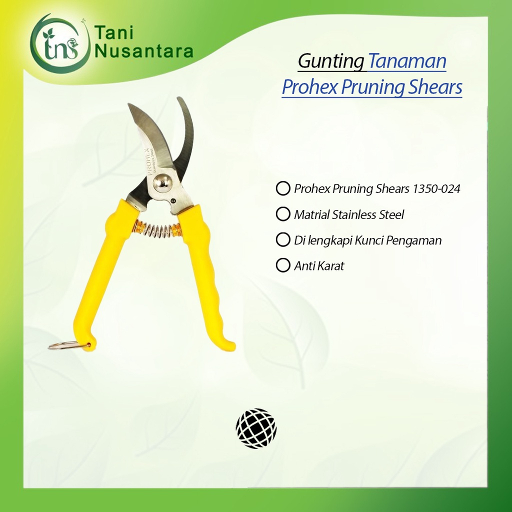 Gunting PROHEX Pruning Shears - Gunting Stek Batang Dahan Pohon