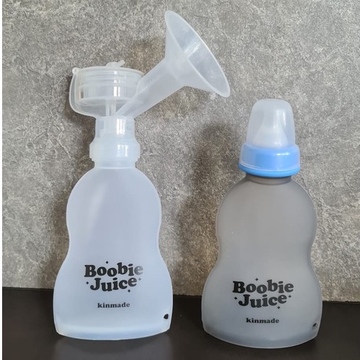 KINMADE BOOBIE JUICE REUSABLE BREASTMILK BAG 150ML-250ML KANTONG ASI PAKAI ULANG 150 ML-250ML