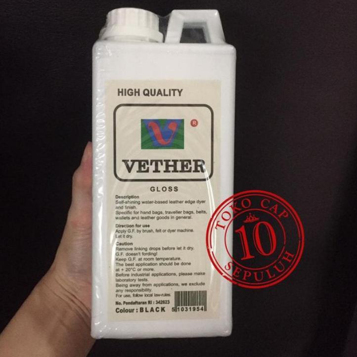 ← Cat pinggir kulit spon imitasi Vether Gloss / Kilap ✬