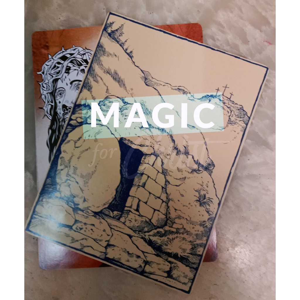 alat sulap DIA SUDAH BANGKIT sulap gospel GOSPEL MAGIC PERAGAAN ROHANI Sulap Rohani  Alat Peraga Sek