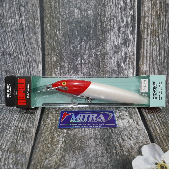 Rapala Magnum Sinking Trolling (Red Head) ORIGINAL