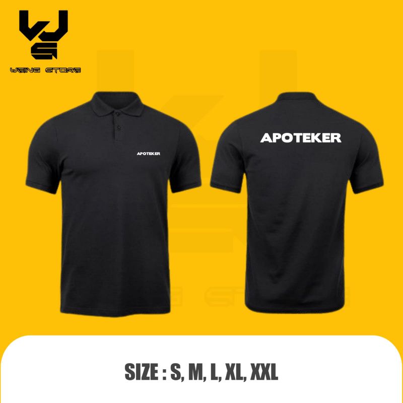 BAJU POLO APOTEKER