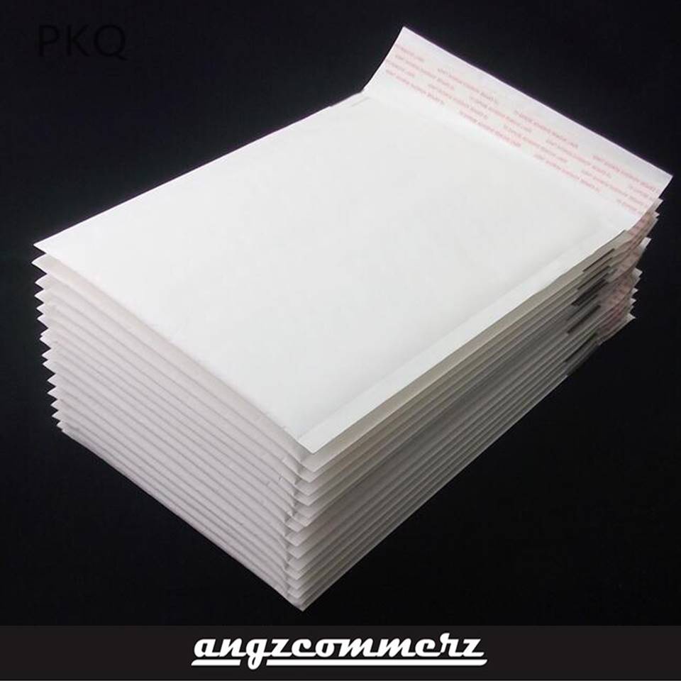 

Amplop Plastik Packing Padded Bubble Envelope White 11X15+4cmRS